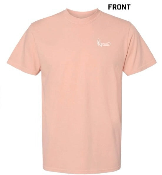 Red Fish Comfort Color T-Shirt - Peach