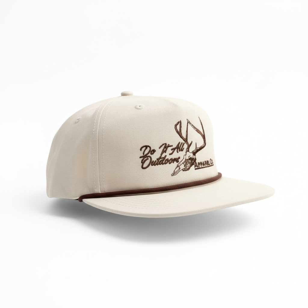 Dead Head - Cream/White Rope Hat