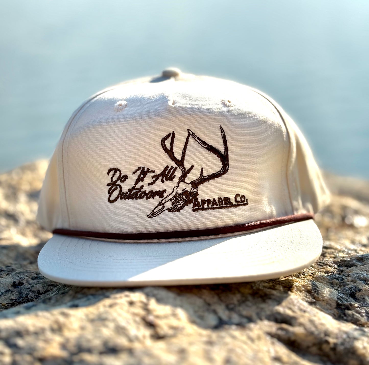 Dead Head - Cream/White Rope Hat