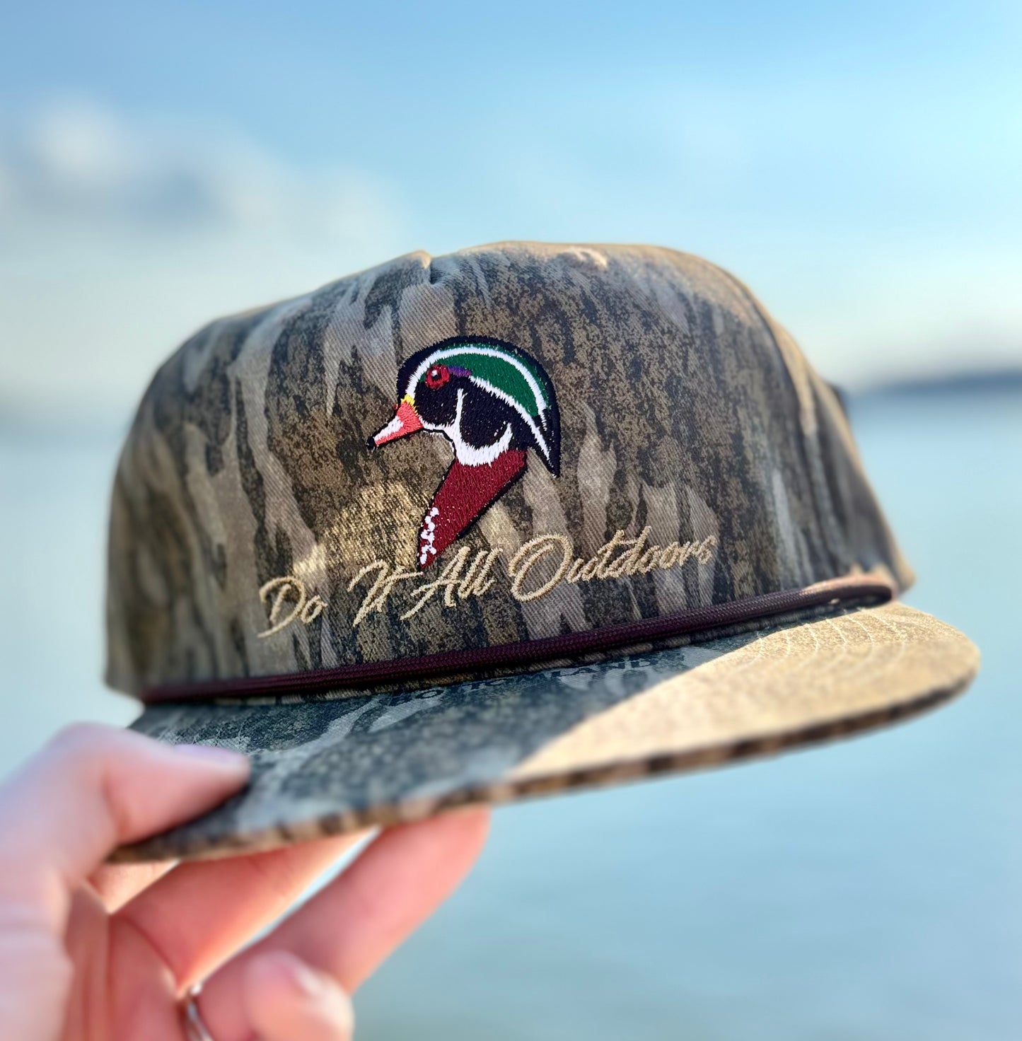 Mossy Oak Bottomland Wood Duck Rope Hat