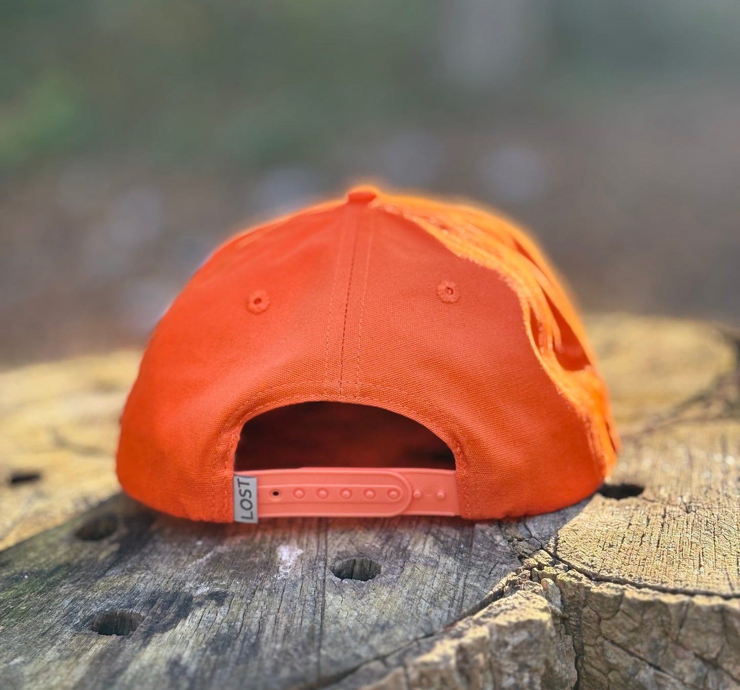 Dead Head - Blaze Orange Rope Hat