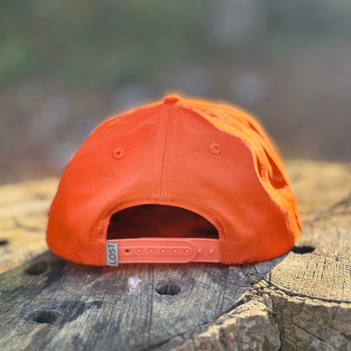 Dead Head - Blaze Orange Rope Hat