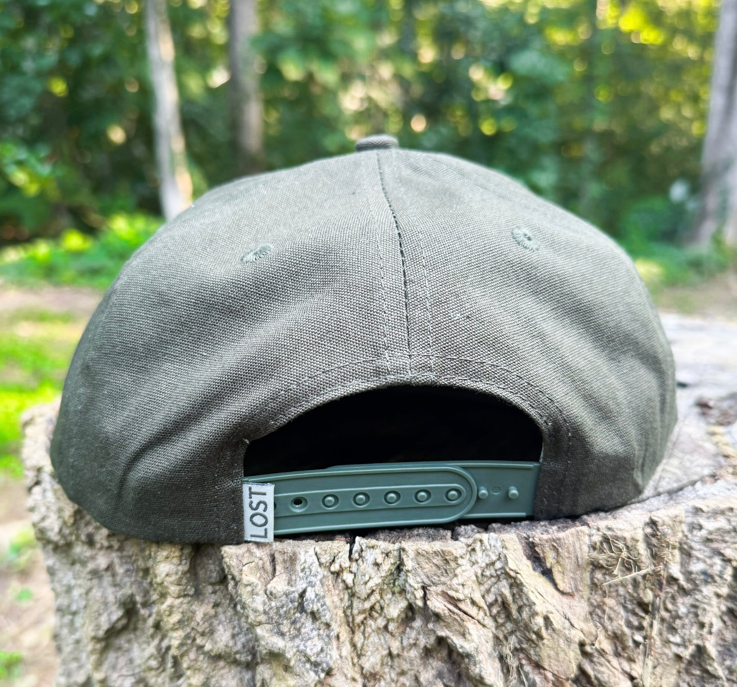 Brown Trout Rope Hat - Olive