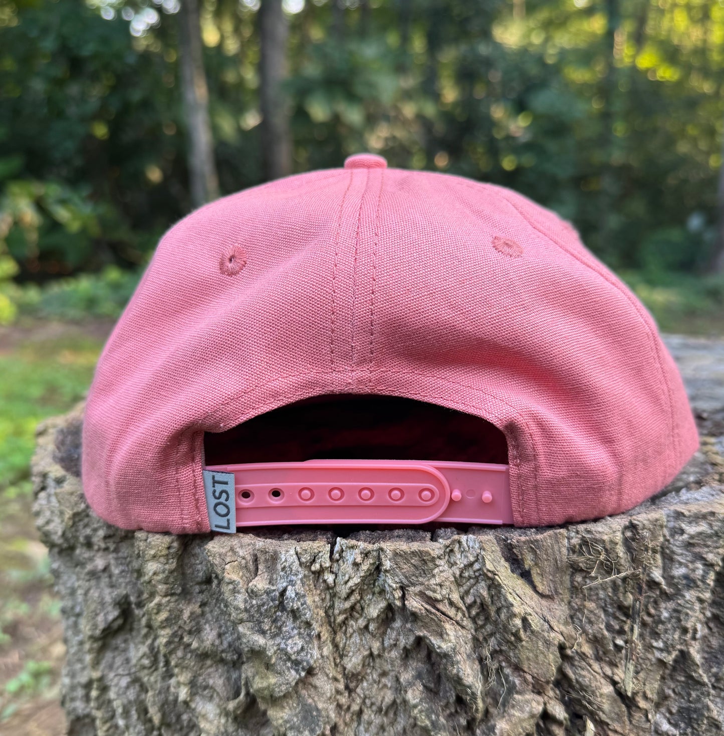 Brown Trout Rope Hat - Salmon Pink