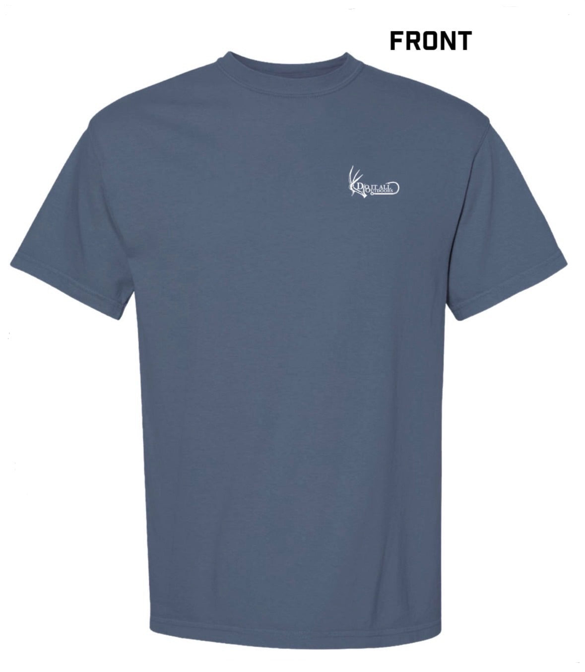 "The Retriever" Comfort Colors Tee- Washed Denim