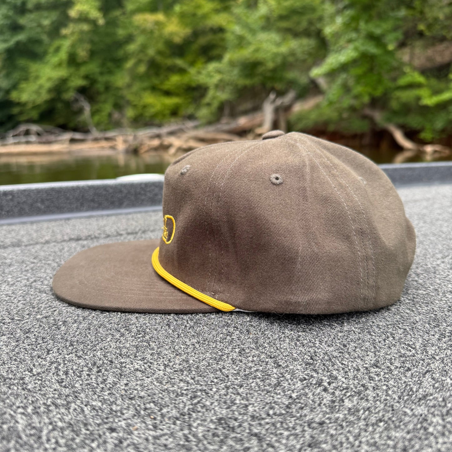 Do It All Outdoors Logo - Olive Green Rope Hat