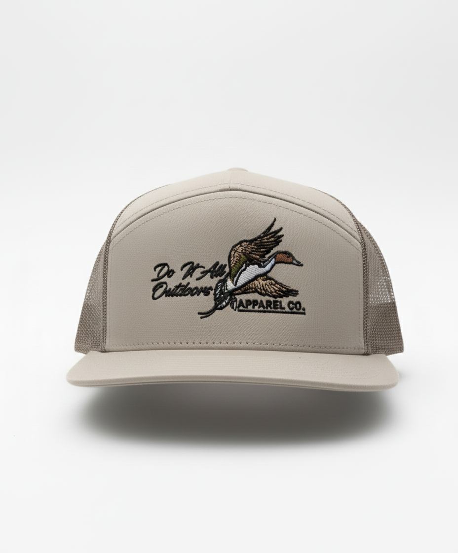 Bull Sprig - Khaki/Loden 7 Panel