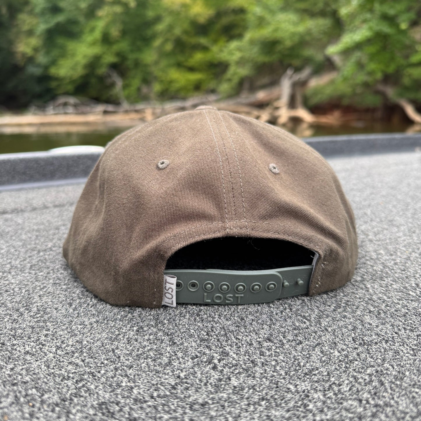 Do It All Outdoors Logo - Olive Green Rope Hat