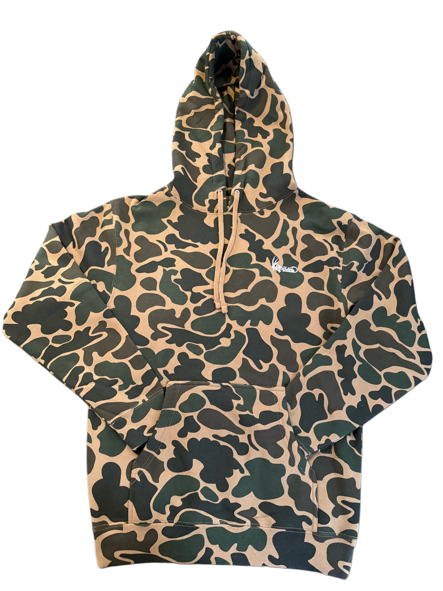 Bull Sprig Old School Camo Independent Trading Co Hoodie