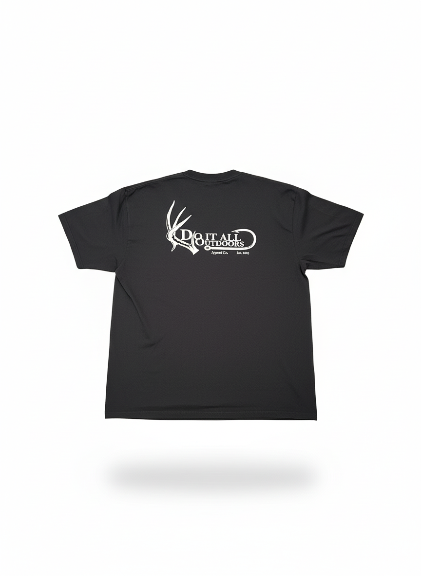 Do It All Outdoors Logo Shirt- Black