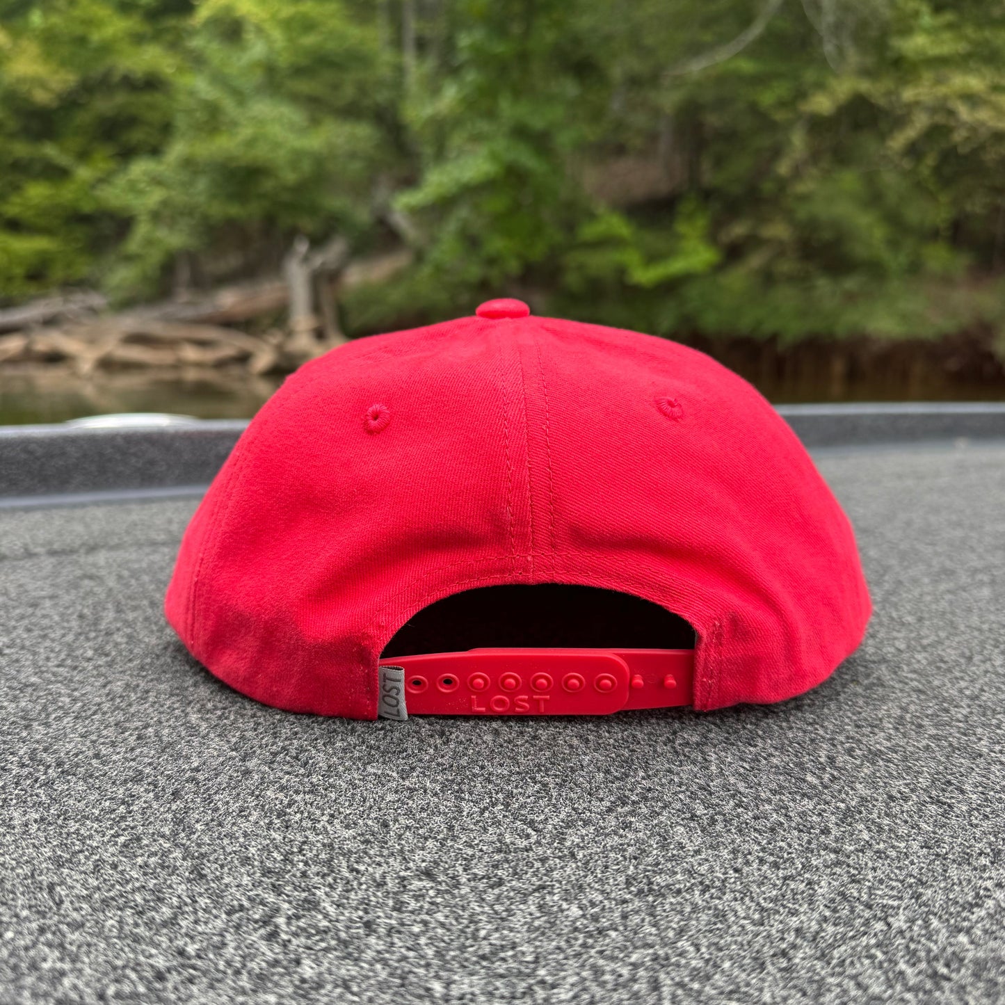 Do It All Outdoors Logo - Red Rope Hat