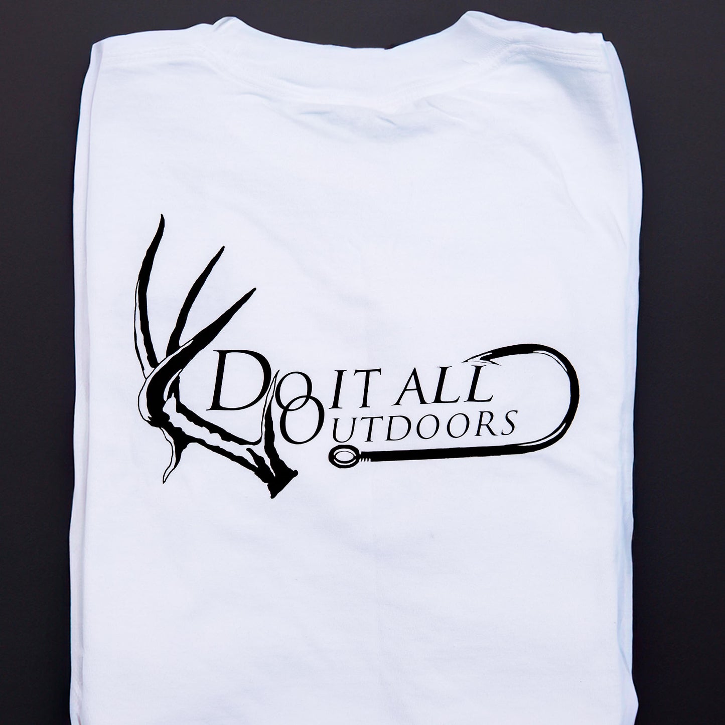 Do It All Outdoors Logo Shirt - White