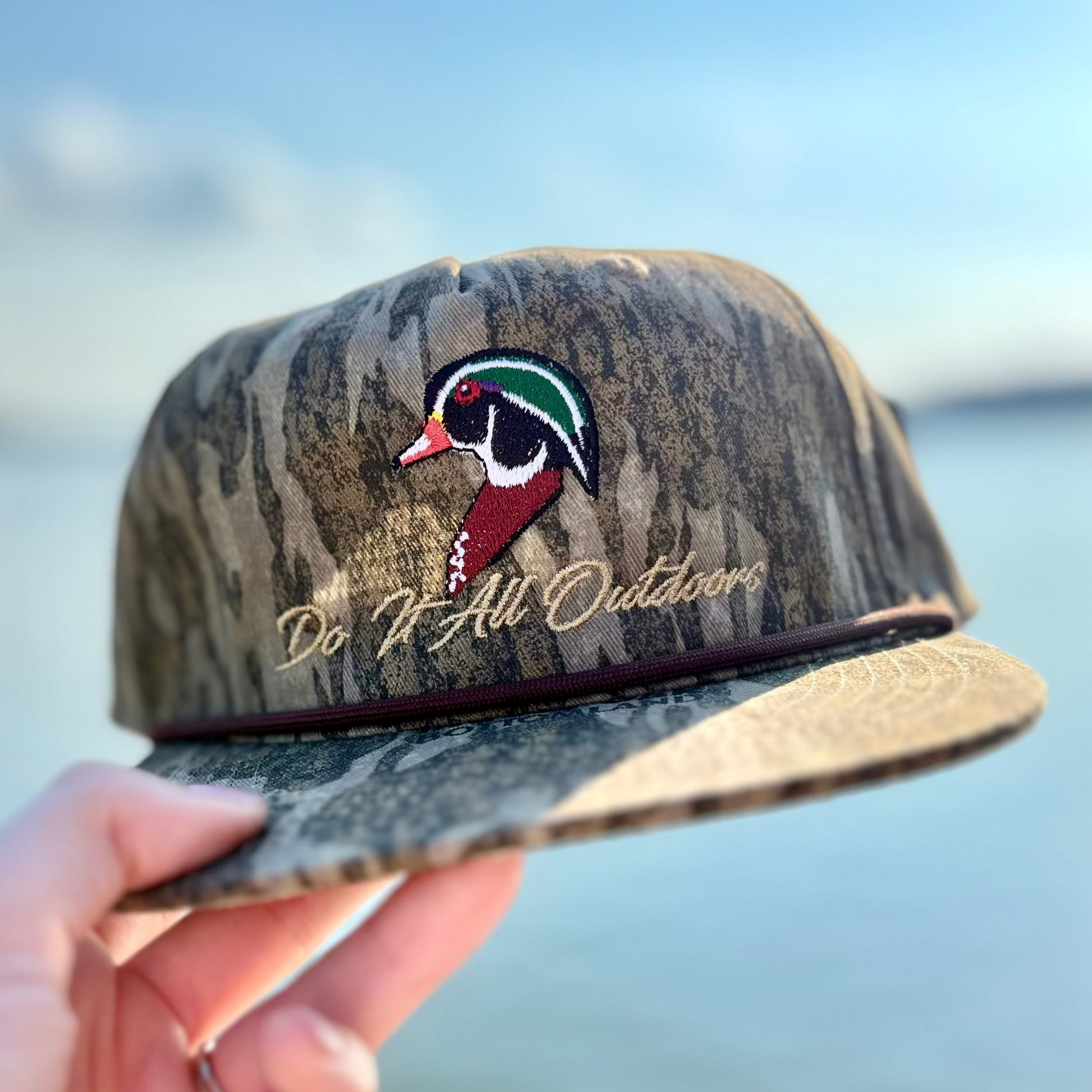 Mossy Oak Bottomland Wood Duck Rope Hat – Do It All Outdoors Mossy Oak Bottomland Wood Duck Rope Hat – Do It All Outdoors