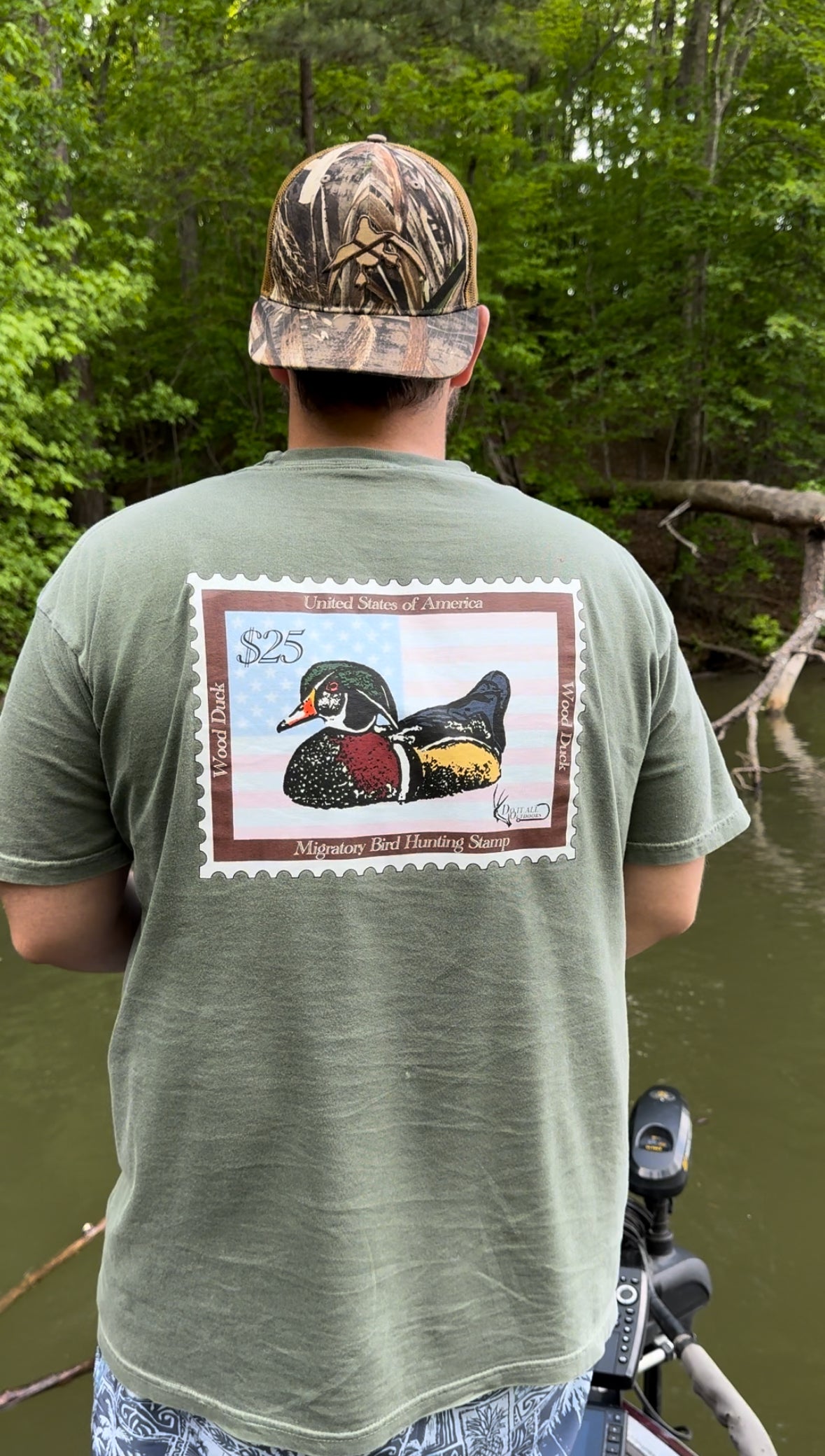 Wood Duck Stamp - Moss