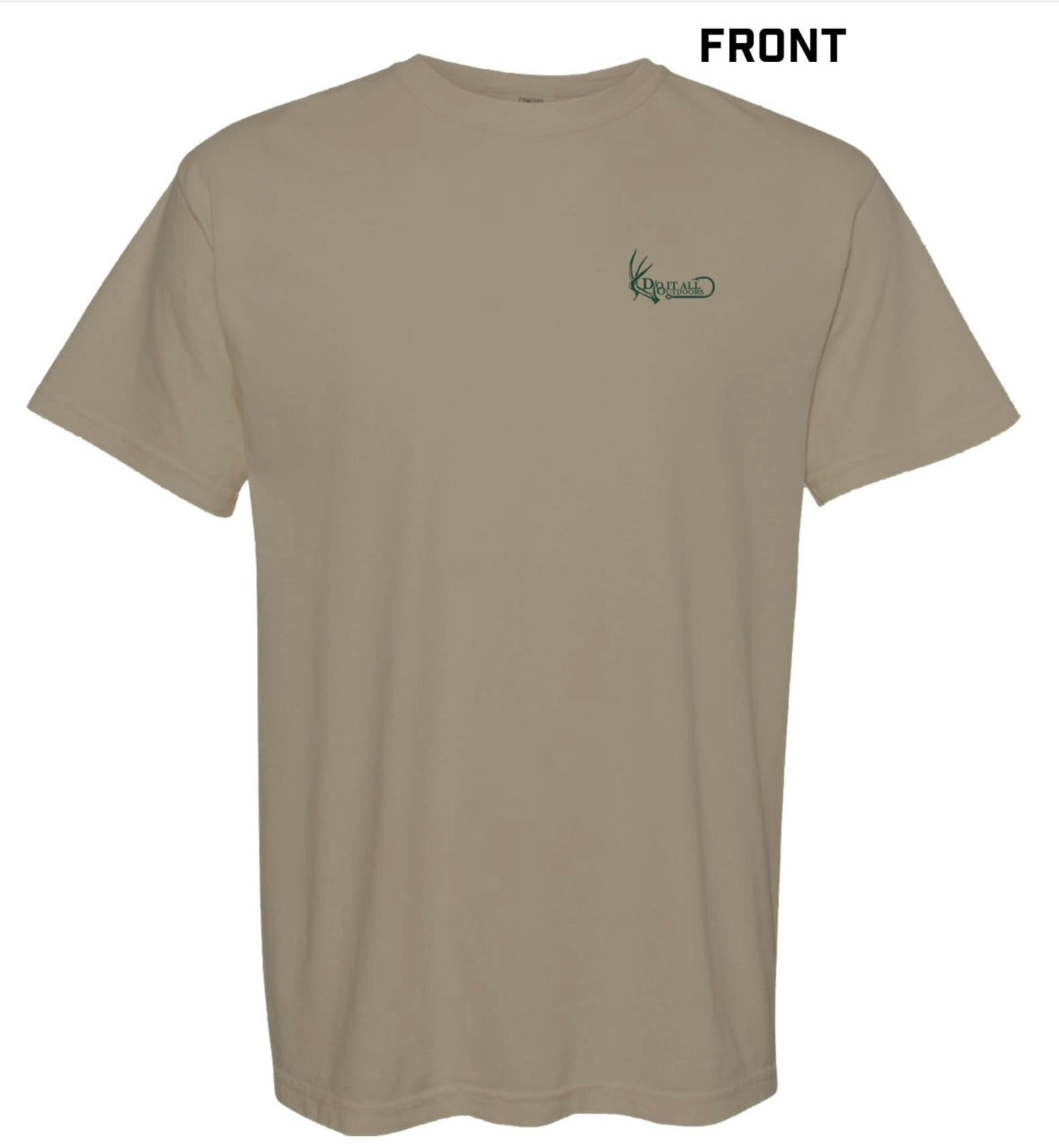 "Drop A Bag On Em' " Comfort Color Tee - Khaki