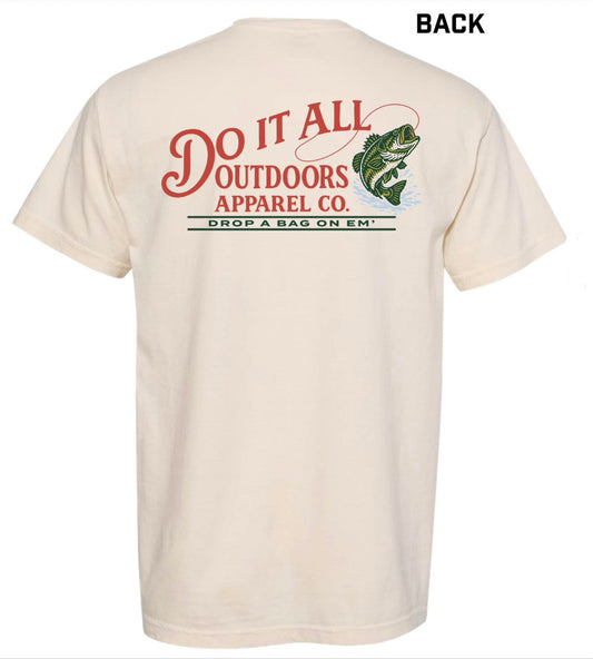 "Drop A Bag On Em' " Comfort Color Tee - Ivory