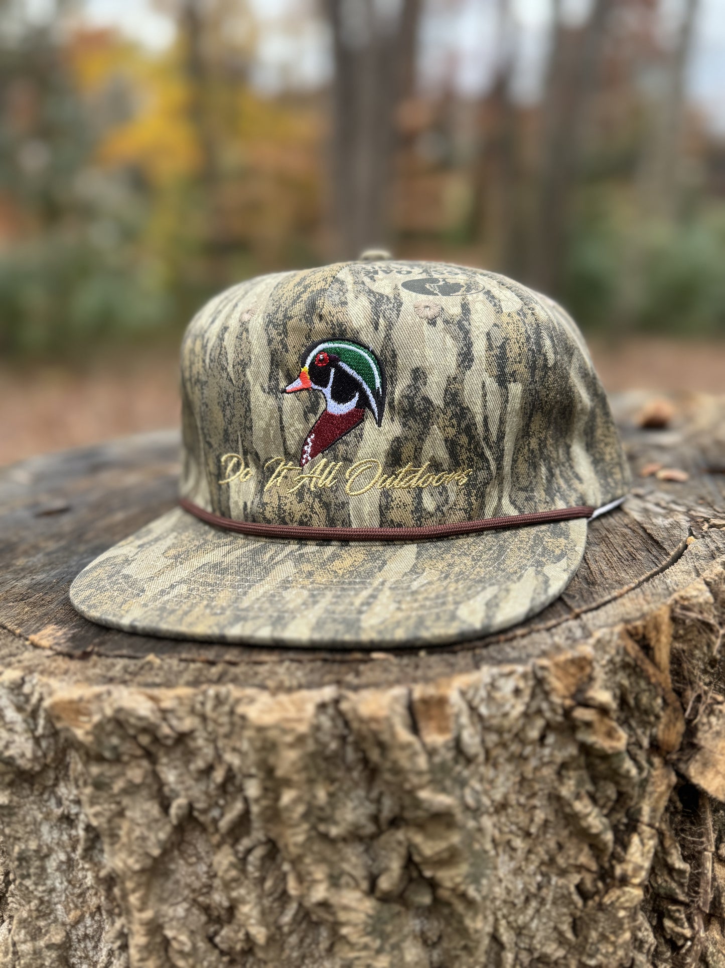 Mossy Oak Bottomland Wood Duck Rope Hat