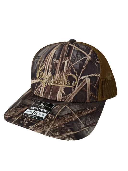 Realtree Max-7/ Buck Do It All Outdoors Logo Hat